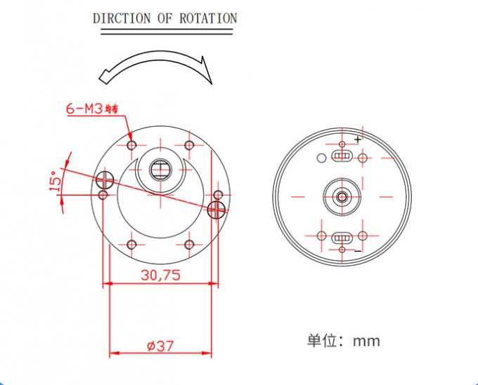 고토크 37mm 마이크로 기어 감소 브러쉬 DC 모터 ZGB37-3530 37mm 마이크로 기어 감소 브러쉬 DC 모터 9