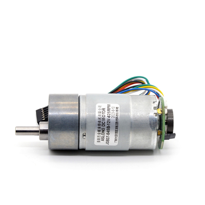 인코더를 가진 2000 RPM 금속 속도 감소 장치 모터 높은 토크 24V DC