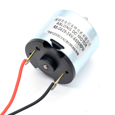 ASLONG RS-3429 12/24V 5500-7500RPM 탄소 브러시 고토크 소형 모터 DC 고속 모터 협력 직류 전동기