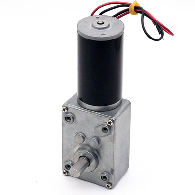 자동 잠금 감속 모터 A58-31ZY 12/24V 10-470RPM 고 토크 터보 웜 감속 모터 Dc 고 토크 웜 기어