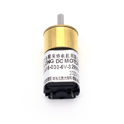 ASLONG JGA16-030 15.5mm 6V 26-800RPM DC 브러쉬 된 환기 모터 DC 모터 기어와 함께 미니 마이크로 금속 기어 모터