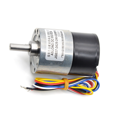 ASLONG DC 모터 브러시리스 JGB37-3625 24V 7-960RPM 37mm 3530 DC 기어 모터 고토크 저속 브러시리스 DC 모터