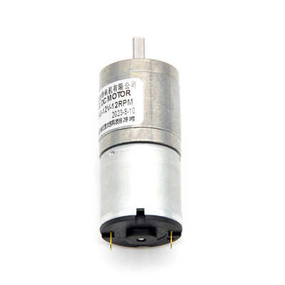 ASLONG 25mm 지능형 로봇 마이크로 DC 감소 모터 JGA25-340 12V 16-1818RPM 고토크 마이크로 기어 DC 모터