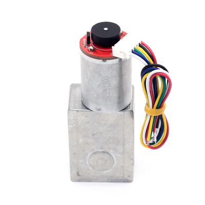 워크 기어 및 워크 인코더 느림 모터 JGY-370B DC 워크 기어 모터 인코더 고토크 기어 DC 모터 12v