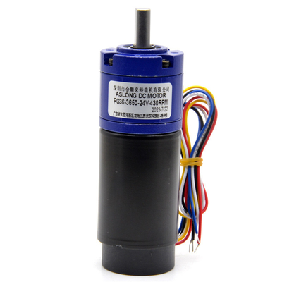 행성 기어 DC 모터 행성 브러시리스 DC 기어 모터 Pg36-3650 DC 브러시리스 모터 12v 24V