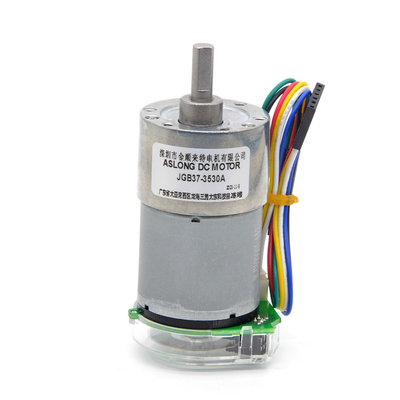브러쉬 된 DC 변속기 모터 12v 변속기 DC 모터 JGB37-3530A 12v 24v DC 모터