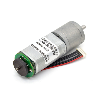 엔코더와 함께 12V JGA20-180B 엔코더와 함께 12v DC 모터 작은 12v DC 모터