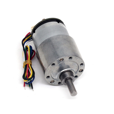 12v DC 모터 인코더 JGB37-520B 37mm 브러시 모터 12v 볼트 브러시 기어