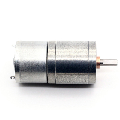 소형 25mm 브러시 모터 Jga25-310 6v 72rpm 1:103 브러시 소형 모터 저속 고토크 마이크로