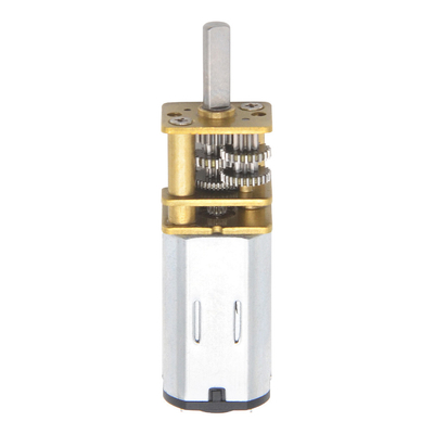 12mm N30 마이크로 DC 장치 모터 2000rpm 3mm Dia 갱구 6v 12v DC