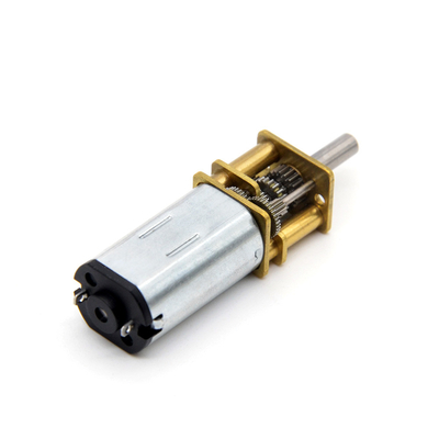 12mm N30 마이크로 DC 장치 모터 2000rpm 3mm Dia 갱구 6v 12v DC
