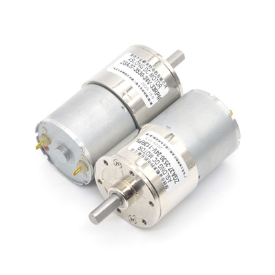 미니 DC 기어 모터 37mm ZGA37-3530 12V 24V 중앙 출력 기어박스 저속 모터