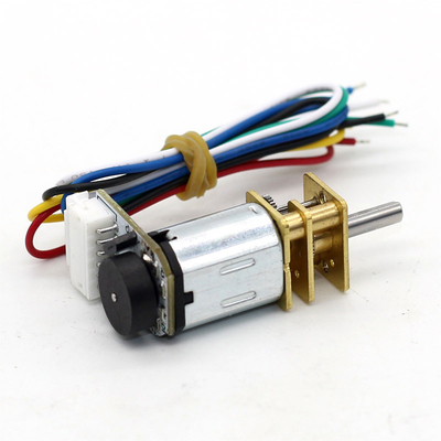 JGA12-N20 소형 DC 변속기 모터와 엔코더 높은 토크 12V N20 DC 모터