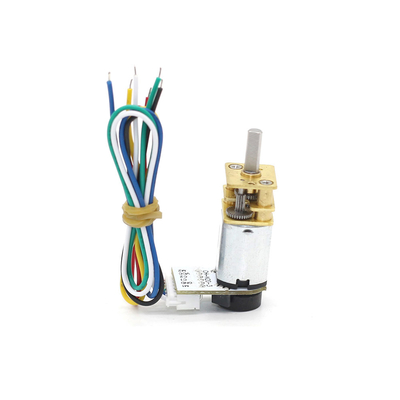 JGA12-N20 소형 DC 변속기 모터와 엔코더 높은 토크 12V N20 DC 모터