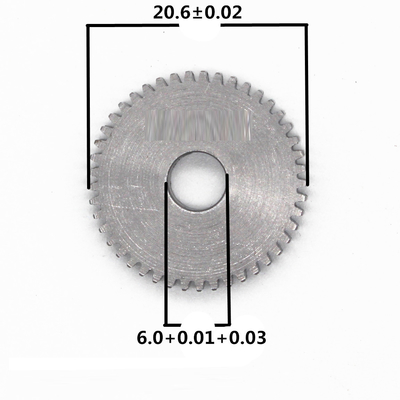 6mm 8mm DC 모터 액세서리 0.5 모드 40 이 45 작은 금속 기어