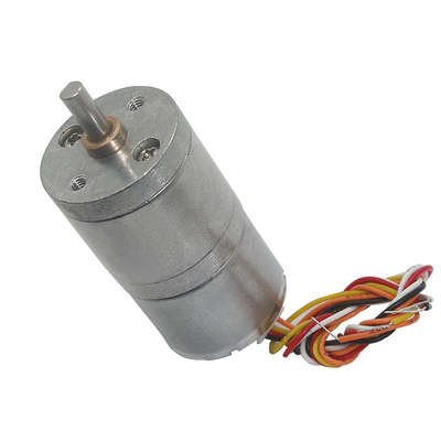 25mm BLDC 브러시리스 DC 기어 모터 24V 2000RPM CCW CW 브레이크 PMW 속도 제어